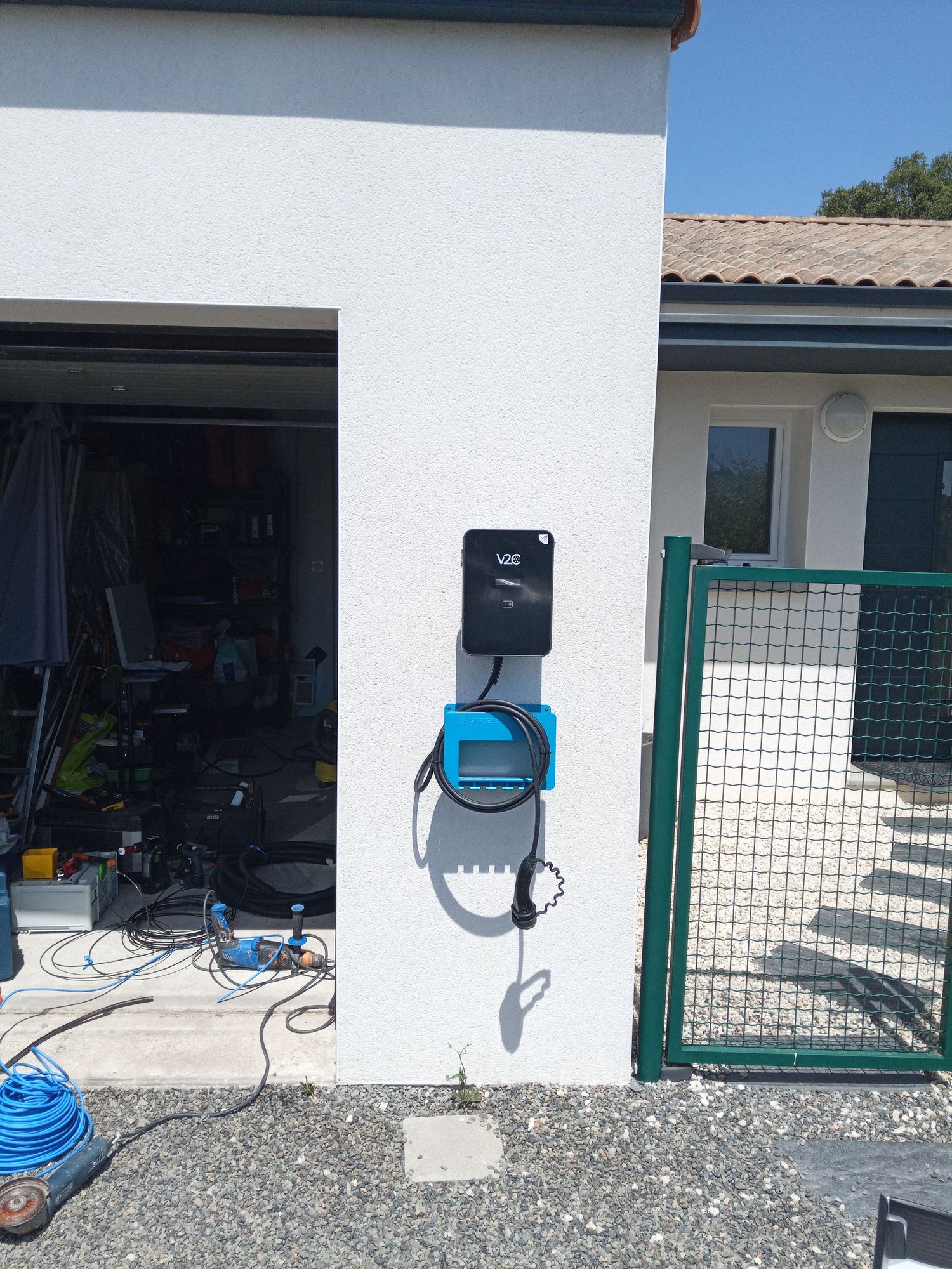Installation V2C Trydan