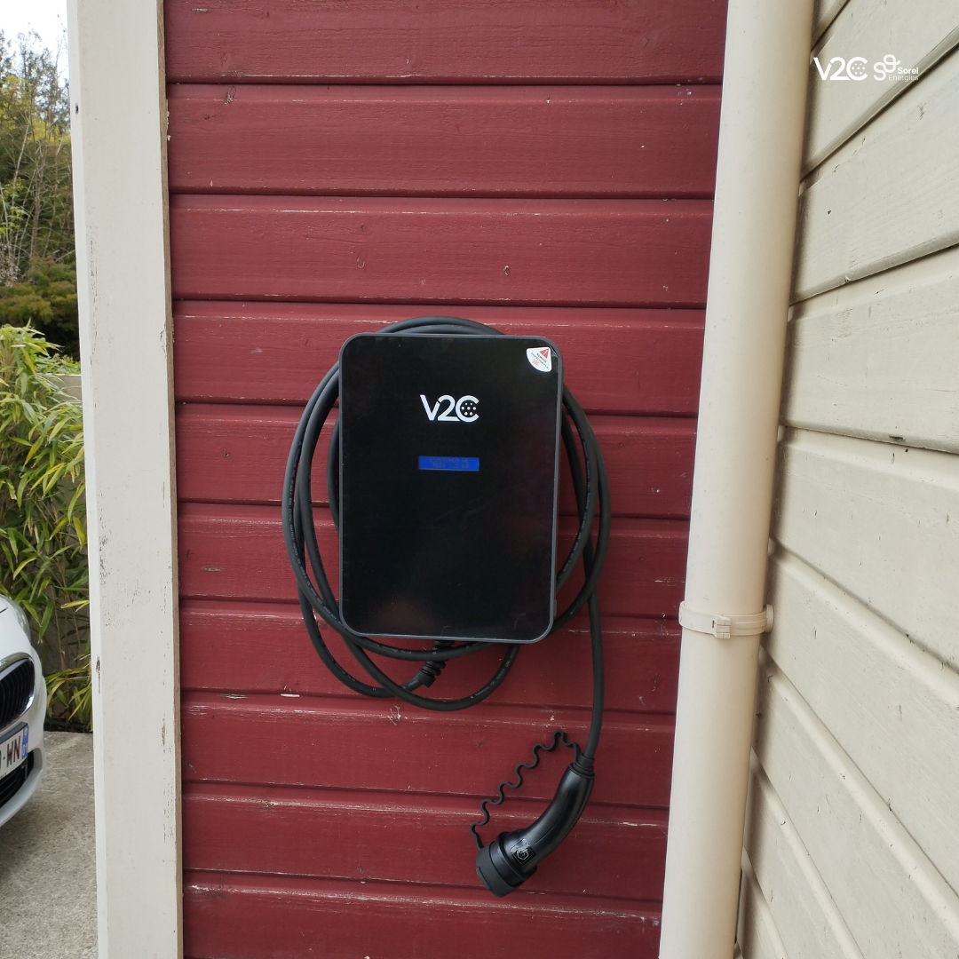 Installation V2C Trydan